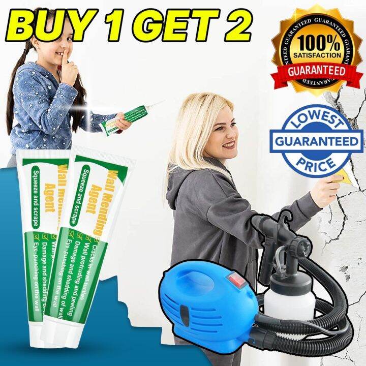 Buy 1 Airbrush Spray Paint Gun Air Compressor 3 Spray Patterns Paint