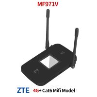 ZTE MF971V LTE ฮอตสปอต Wifi มือถือ Cat6พร้อมเสาอากาศ2ชิ้น4กรัม