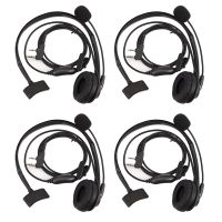 4X 2-Pin Headphone Headset TK220 for Jianwu Baofeng UV-5R BF-888S Retevis H777 PUXING TYT Interphone C9009