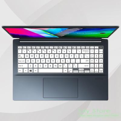 Silicone laptop or Asus vivobook pro 16x oled 2021 16 inch Keyboard Cover Protector Skin F Keyboard Accessories