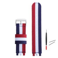 “：{ Nylon Canvas Watch Band For SWATCH Strap 17Mm 19Mm 20Mm  Fabric Bracelet Replacement Women Men Sport Watchband Accessories