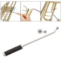 Trumpet Repairer Instrument Maintenance Tools with 2 Metal Balls for Trumpet Maintenance Care