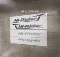 สติ๊กเกอร์ HI-RIDER ติดข้างท้ายกระบะฟอร์ด (มีให้เลือก2สี) ราคาต่อคู่