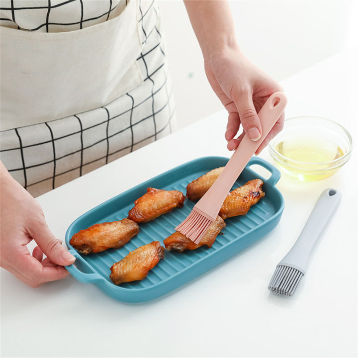 home-small-brush-baking-tool-grill-oil-brush-silicone-oil-brush-resistant