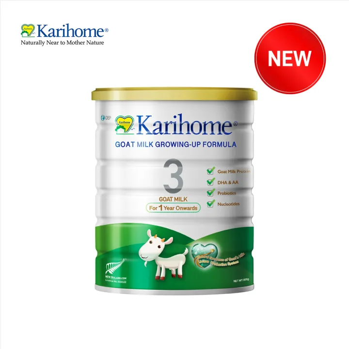 Karihome Goat Milk Growing-Up Formula Stage 3 900g (1yr - 3yr)
