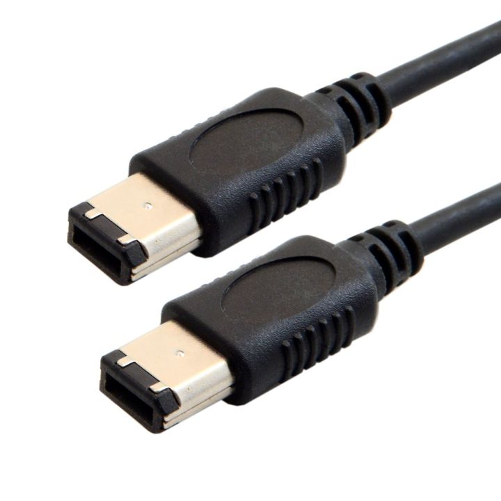 jimier-cy-cable-fw-016-1-8m-6-pin-6pin-ieee-1394-ieee-1394-firewire-400-6-6-ilink-cable-ieee-1394-1-8m-black