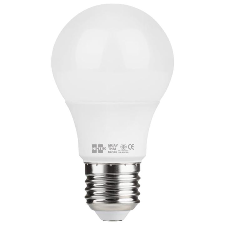 หลอด-led-hi-tek-มวยไทย-8-วัตต์-e27-coolwhite-ส่งเร็วส่งไว-มีเก็บเงินปลายทาง