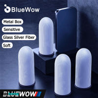 BlueWow SZ04เกมมือถือปลายนิ้วถุงมือ Sweatproof Anti-Slip Touch Screen Finger Sleeve Breathable Gaming ปลายนิ้วสำหรับ Gamer