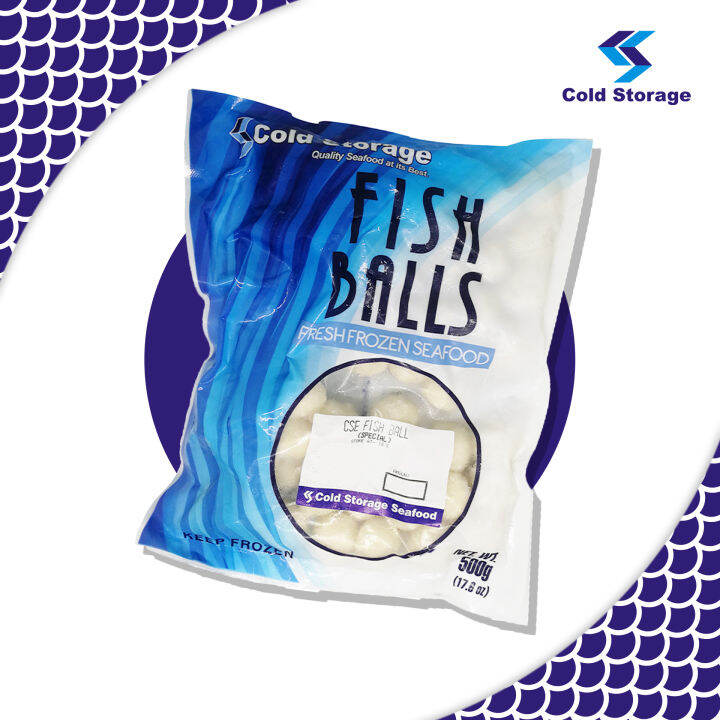Cold Storage Seafood Frozen Fish Ball Special 500g Lazada PH