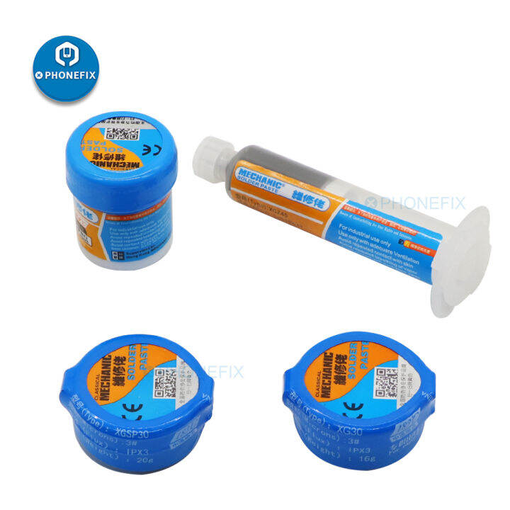 【YY】MECHANIC Solder Paste Cream XG30 XGSP30 XG40 XG-50 for Mobile Phone ...