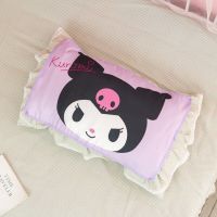 New cartoon anime Kuromi Cinnamoroll Melody kt summer ice silk pillowcase kawaii room decoration bedding girl fine gift