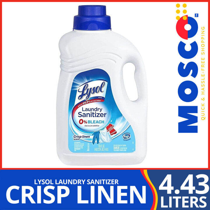 LYSOL Laundry Sanitizer 4.43L Lazada PH