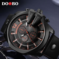 【☊HOT☊】 qiqinqi Doobo Gold Man นาฬิกานาฬิกาบุรุษนาฬิกาข้อมือผู้ชายสีทอง Montre Homme Relojes ควอตซ์ D032