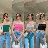 Cushy Tube Top☁️???(290฿) เกาะอกผ้านิตทอขนปุย น่ารักเกินปุยมุ้ย อินเทรนด์มีเทสแบบสาวโคเรียมากคร่า on season