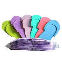 12 Pairs Disposable Foam Slippers Foam Pedicure Slippper For Salon Spa Pedicure Flip Flop Tools Spa Pedicure Sandals