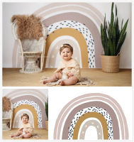 Photography Backdrops Vintage Rainbow Newborns Baby Shower Kids 1st Birthday Cake Smash Photo Background Studio Photocall Props