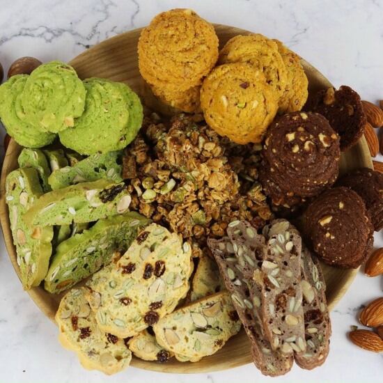 Bánh biscotti truyền thống hạt dinh dưỡng bánh ăn kiêng, keto, eatclean - ảnh sản phẩm 7