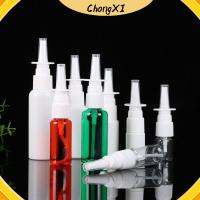 CHONGXI 5/10/20/30/50ml พลาสติกครับ ปั๊ม หมอก ขวดหยดจมูก ขวดสเปรย์ ภาชนะรีฟิล เครื่องพ่นจมูกเปล่า