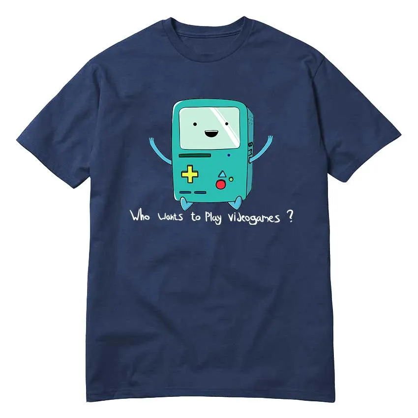 USAprint Harajuku Men T Shirt Adventure Time Play Video Games Funny t shirt  cotton leisure short-sleeved euro size O neck tshirt | Lazada PH