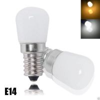 [Super bright bulb] E14หลอดไฟในตู้เย็น LED 4ชิ้น E12ตู้เย็น3W หลอดไฟข้าวโพดโคมไฟสีขาวเย็น220V/SMD2835สีขาวอุ่นฮาโลเจน