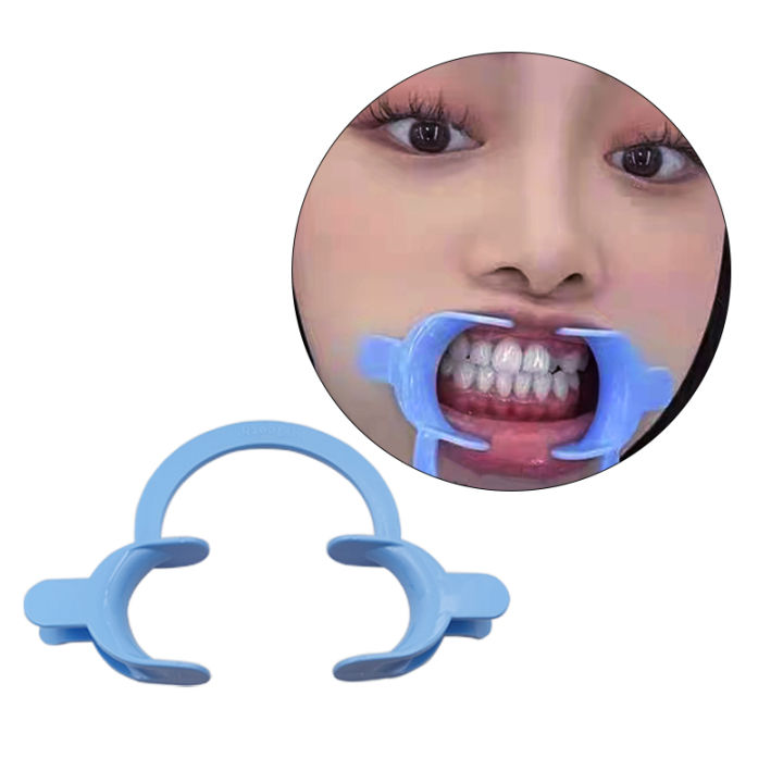 Dental Cheek Retractor Lip Mouth Opener Blue CShape Lazada