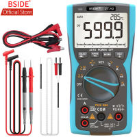 BSIDE Digital Multimeter True RMS Auto-Ranging Capacitance Temperature Voltage Current Hz Ohm Duty Cycle Tester with og Bar