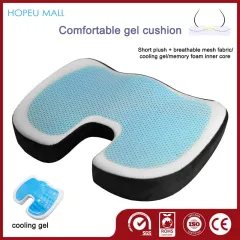 Everlasting Comfort [Upgraded Car Seat Cushion w/Premium ComfortFoam™ for  Back Pain, Tailbone Pain, Sciatica - Pressure Relief Seat Cushion for Car