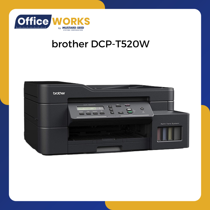 Brother Printer / Brother DCP-T520W Ink Tank Printer With Free Inks / 3 ...