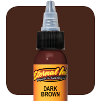 ETERNAL BROWN INK (USA) 1 OZ. หมึกสักสำหรับลงสีและเฉดเงา ขนาด 1 ออนซ์ ใช้ได้กับงานสักทั่วไป