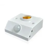 【YD】 Lamp Holder Human Induction E27 Compatible With Wall-Type Adjustable Light-Sensing Corridor