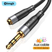 Elough 3.5mm Jack AUX Audio Cable Male to Female HiFi AUX Extension Cable Speaker Extender Cord for PC Headphones Xiaomi Huawei Cables