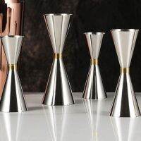 30/45ml 30/60ml 45/60ml Stainless Steel Measure Cup Cocktail Wine Shaker Dual Shot Measure Jigger Drink Kitchen Gadgets Bar Tool