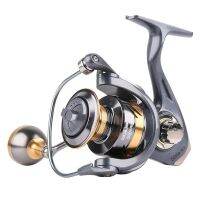 [HOT LIAXLLWISAAZH 534] Fishing Spinning Reel ยี่ห้อ AR2000-7000โลหะ Grip Pill BIG Wire ถ้วยน้ำเค็มทั้งหมดสำหรับ Tackle Sea Hot ล้อปลาคาร์พ Rock Roller