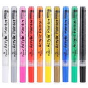 Tjdhbsrf bút thay đổi màu Golf chống thấm nước sơn acrylic bút chống nắng