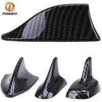 POSSBAY Carbon Fiber Car Shark Fin Roof Decoration Style Antenna Universal for BMW Nissan Renault Mazda Citroen Exterior Parts