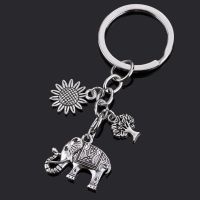 【DT】Love Bag Elephant Women Keychain Sun Beautiful Mood Pendant Friends Gift Car Men Women Key Chain Jewelry Original Gift hot