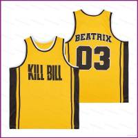 เสื้อกีฬาบาสเก็ตบอล ขนาดใหญ่ ลายทีม Beatrix YX No.3 Kill Bill Beatrix สําหรับผู้ชาย และผู้หญิง