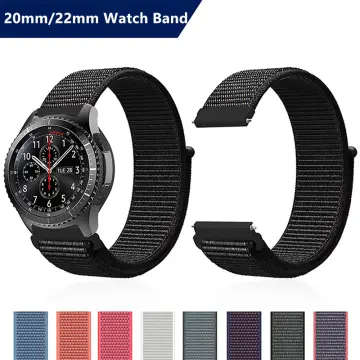 Hublot red strap - Custom Canvas velcro watch band | Drwatchstrap
