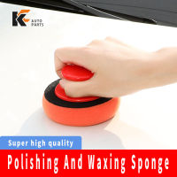 Car Wash Wax Polish Pad Polishing Pad Sponge Car Cleaning Cloth Microfiber Applicator For Auto Polisher Waxing Sponge