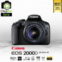 Canon Camera EOS 2000D Kit 18-55 mm. III - รับประกันร้าน Digilife Thailand 1 ปี