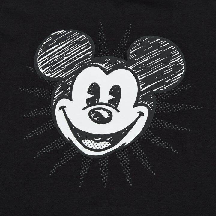 เสื้อยืดแขนสั้นพิมพ์ลาย-disney-สําหรับผู้ชาย-ผู้หญิง-uniqlo