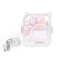 ¤¤❦ For Fujifilm Instax Mini 12 Case Dream Color Instant Camera Protective Cover Carry Bag with Shoulder Strap Photo Storage