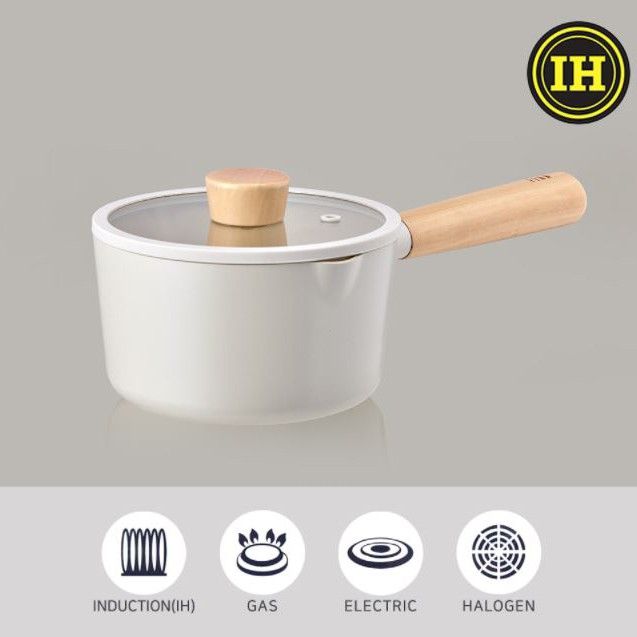 NEOFLAM FIKA 10 WOK for Stovetops and Induction | Wooden Handle | Made in  Korea