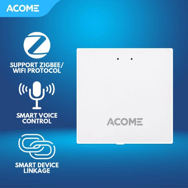 ACOME Smart Multimode Gateway Smart Control AI-GW02 Putih | Lazada ...