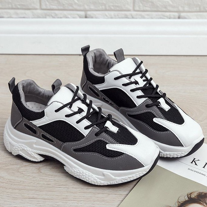 New Korean Rubber Shoes Chunky Sneakers Shoes for Women | Lazada PH