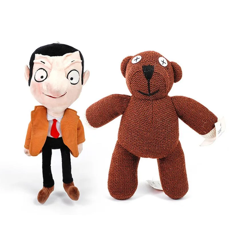2pcs/lot 25-30cm Mr Bean & Teddy Bear Plush Stuffed Toys  Toys Doll  Soft Animals Toy for Kids Children Gifts | Lazada PH