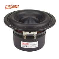 Ceramic Cap 4 inch 116mm Subwoofer Speaker Unit 50W Black Diamond Alumina Cap Woofer LoudSpeaker Desktop Deep Bass NEW 4OHM 1PCS