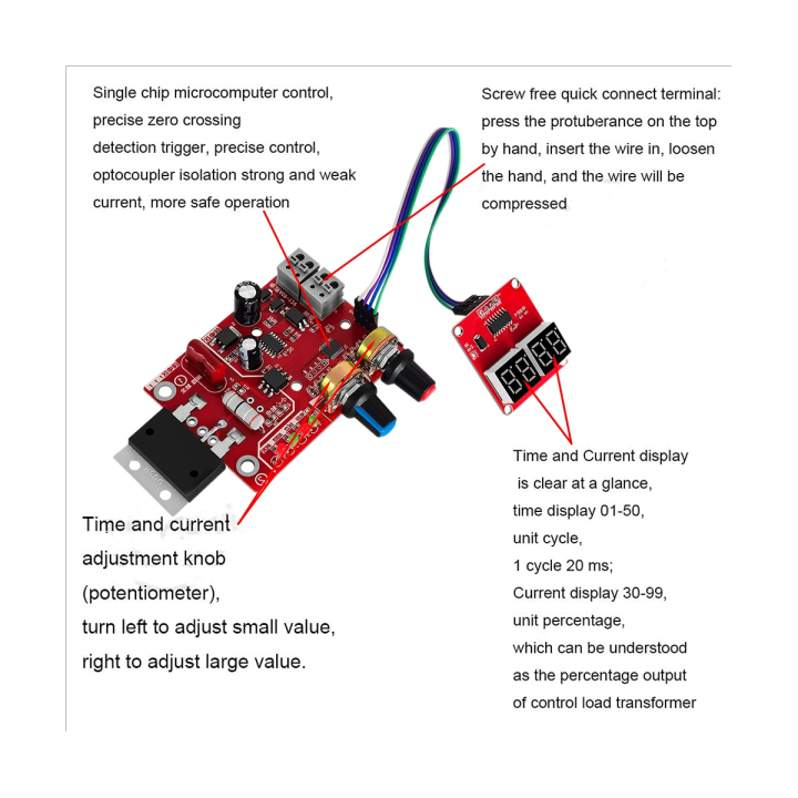 NYD01 DIY Control Board Machine Control Board Regulating Time and