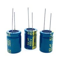 【cw】 2pcs/lot 450v 82uf 450v82UF Frequency Low aluminum electrolytic capacitor size 18x25MM Tolerance 20