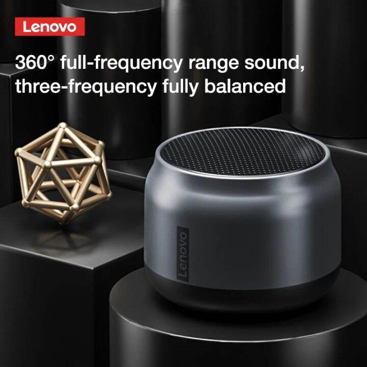 lenovo-bluetooth-speaker-k30-ลำโพงบลูทูธ-ลำโพง-ลำโพงบรูทูธไร้สาย-ลำโพงไร้สายพกพา-กันน้ำ-ลำโพงเบส